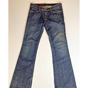 AG Adriano Goldschmied The Angel Boot Cut Blue Jeans 29R Medium Stretch